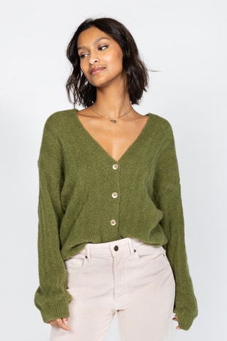 Casaco de malha - Verde