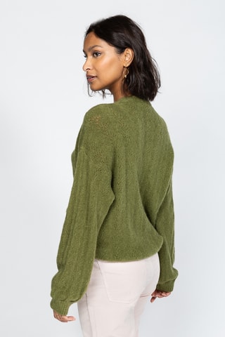 Casaco de malha - Verde