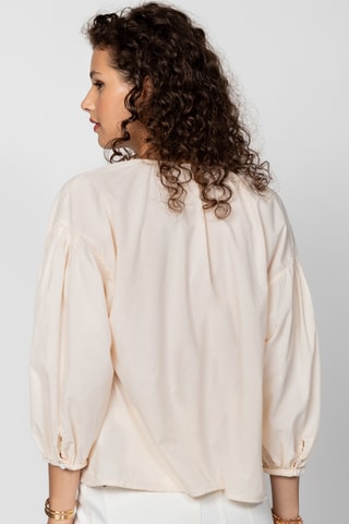 Camisa oversize - Bege