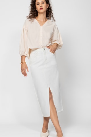 Camisa oversize - Bege