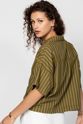 Camisa oversize - Verde