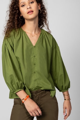 Camisa oversize - Verde
