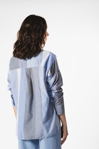 Camisa oversize - Azul
