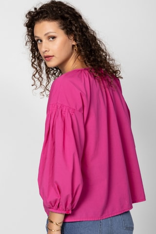Camisa oversize - Rosa