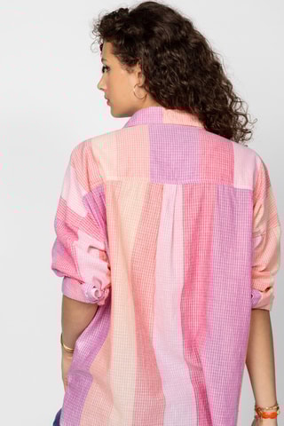 Camisa oversize - Rosa