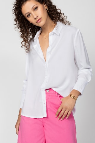 Camisa regular - Branco