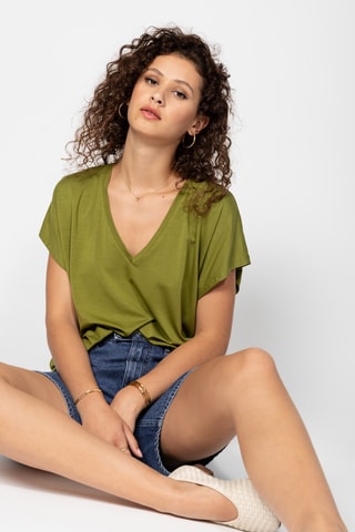 T-shirt oversize - Verde