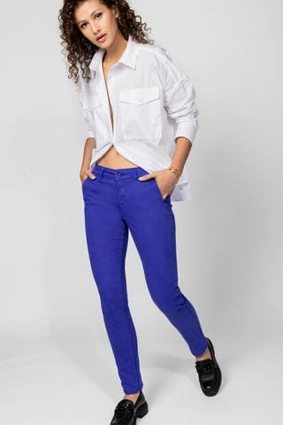 Calças - Azul-cobalto