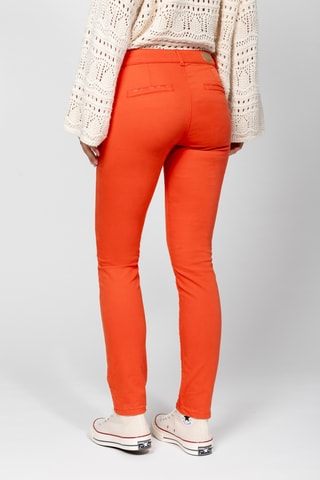 Calças slim - Laranja