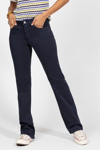 Calças de ganga bootcut - Azul-marinho