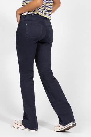 Calças de ganga bootcut - Azul-marinho