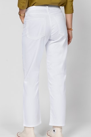 Calças de ganga direitas - Branco