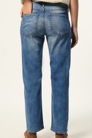 Calças de ganga direitas - Azul