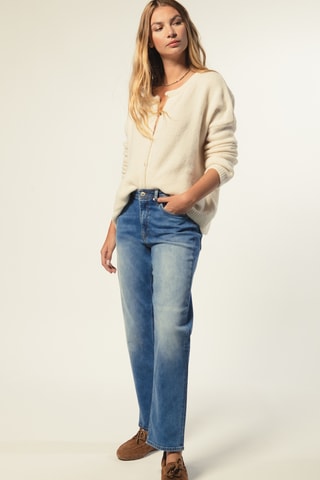 Calças de ganga direitas - Azul