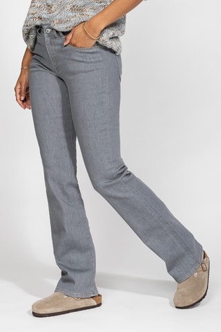 Calças bootcut - Cinzento