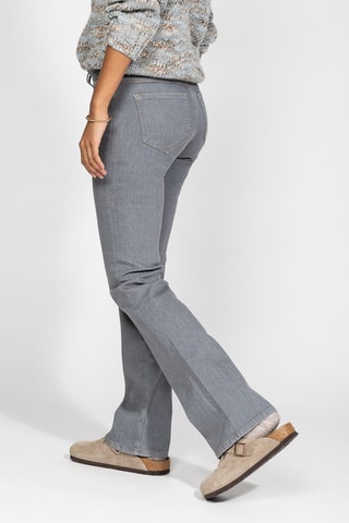 Calças bootcut - Cinzento