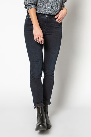 Calças de ganga slim - Azul-escuro