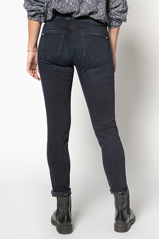 Calças de ganga slim - Azul-escuro