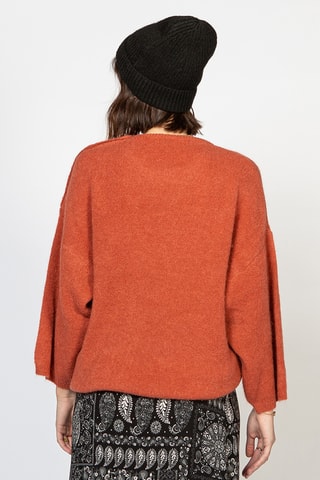 Camisola - Vermelho-tijolo mesclado