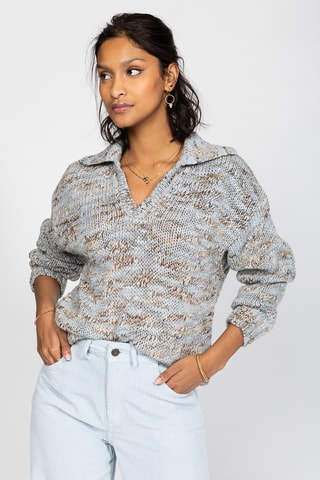 Camisola - Azul mesclado