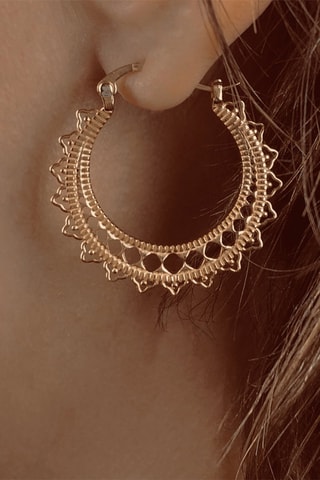 Criollas - Plata chapada en oro amarillo