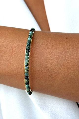 Pulsera - Plata chapada en oro amarillo