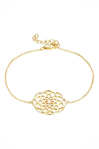 Pulsera - Plata chapada en oro amarillo