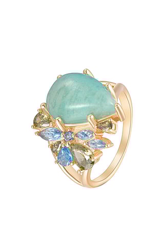 Bague - Argent et amazonite