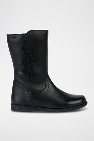 Leren Laarzen Shawntel - Zwart