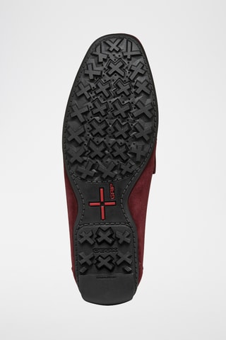 Nubuck Mocassins Kosmopolis - Bordeauxrood