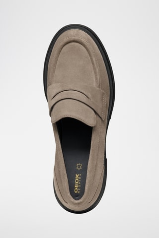 Kalfsleren Mocassins Spherica - Taupe