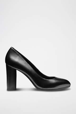 Schapenleren Pumps Walk Pleasure - Zwart