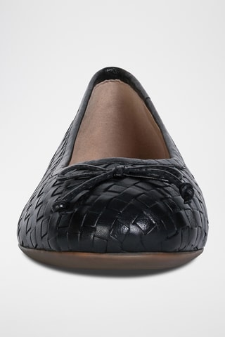 Leren Ballerina’s Palmaria - Zwart