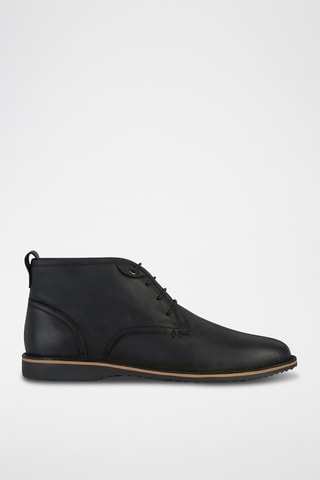 Leren Boots Zal - Zwart