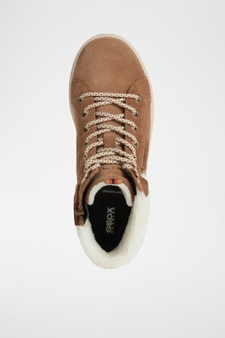 Gevoerde Nubuck Enkellaarzen Rebecca - Bruin