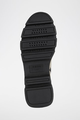 Nappaleren Enkellaarzen Vilde Taupe en Zwart