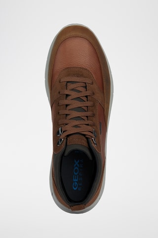 Hoge Leren Sneakers Spherica - Bruin