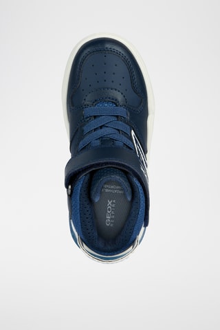 Hoge Sneakers Grayjay- Marineblauw