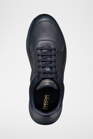 Kalfsnubuck Sneakers Spherica - Zwart