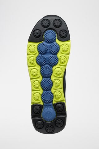 Leren Sneakers Spherica Ecub-4 A - Marineblauw