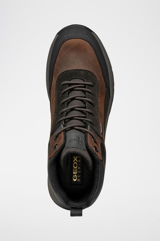 Hoge Leren Sneakers Sterratrail - Donkerbruin