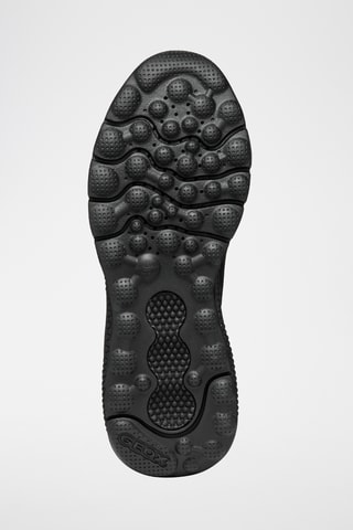 Kalfsnubuck Sneakers Spherica Zwart