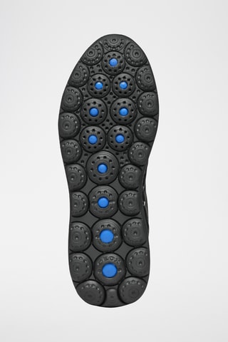 Kalfsnubuck Sneakers Spherica - Zwart