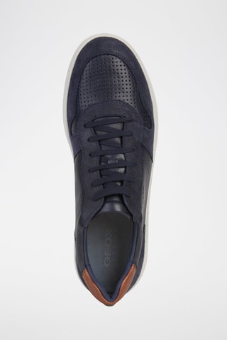 Leren Sneakers Magnete Marineblauw