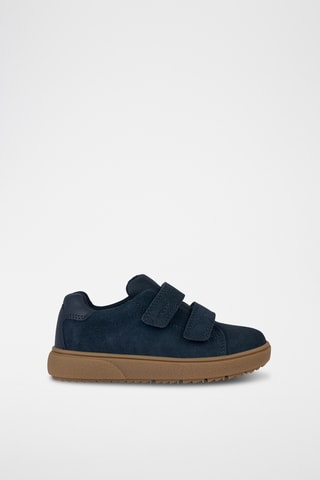 Leren Sneakers Theleven - Marineblauw