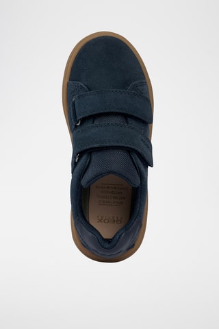 Leren Sneakers Theleven - Marineblauw