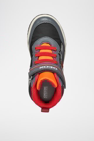 Hoge Sneakers Inek - Donkergrijs