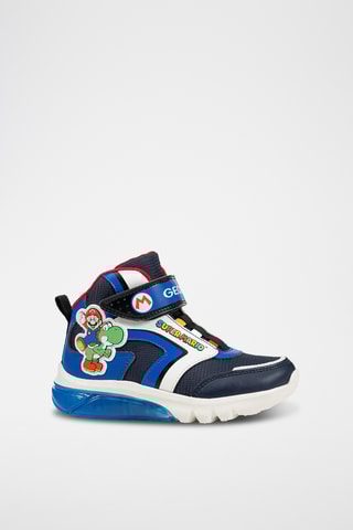 Hoge Sneakers Super Mario - Blauw