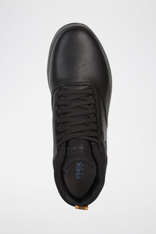 Hoge Leren Sneakers Spherica - Zwart