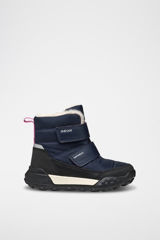 Gevoerde Snowboots Trekkyup - Marineblauw